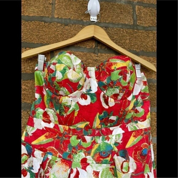 Peter Som for Anthropologie Luisa PoppyDress size 12 - Picture 3 of 13